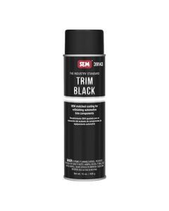 Trim Black 39143 Trim Paint, 20 oz Aerosol Can, Black